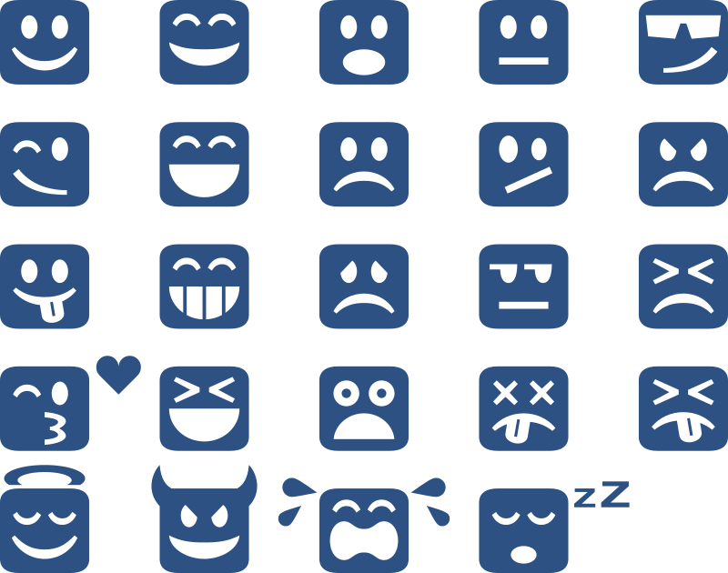 Square Emoticons