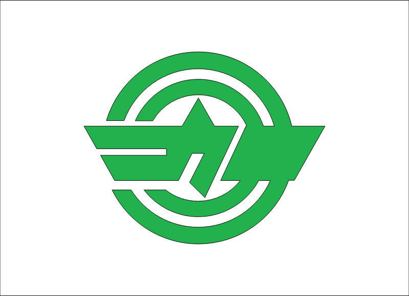 Flag of Kasamatsu, Gifu
