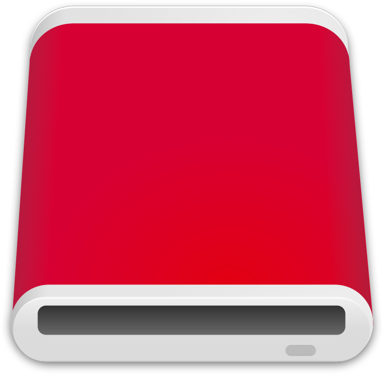 Red Tape Drive Icon