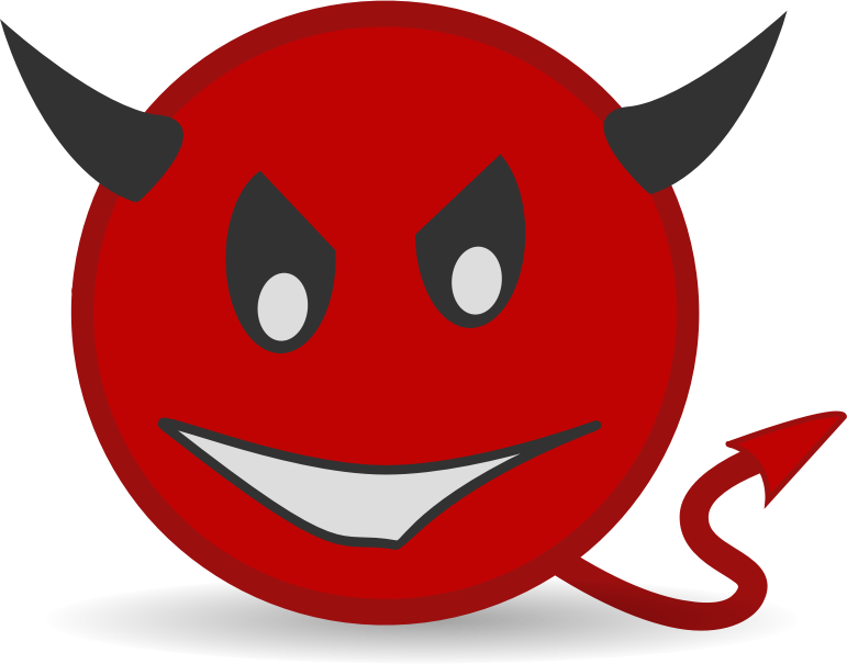 Devil face icon