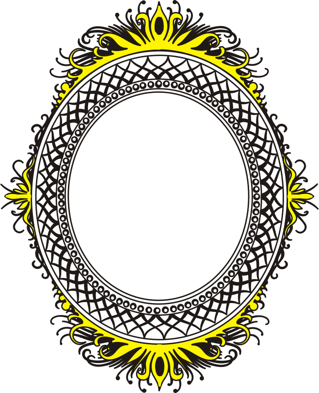 oval frame