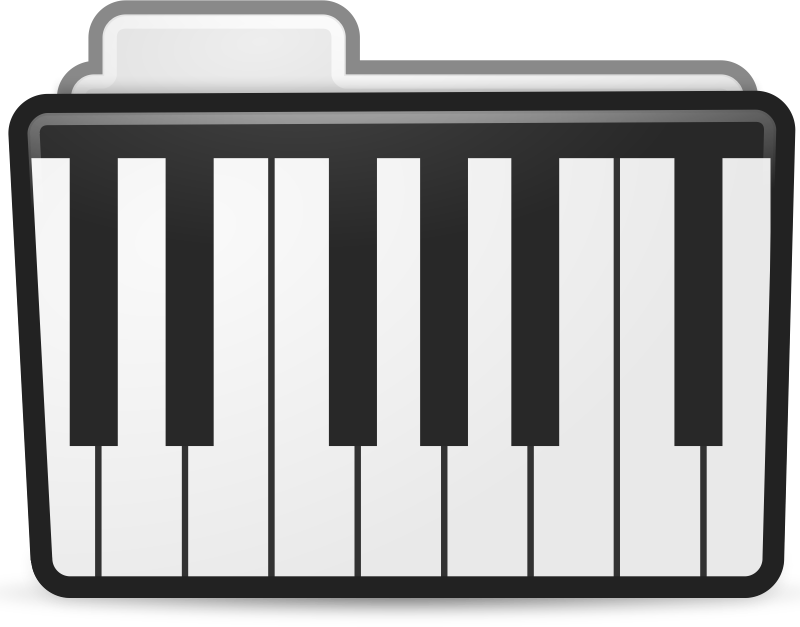 Piano Folder Icon