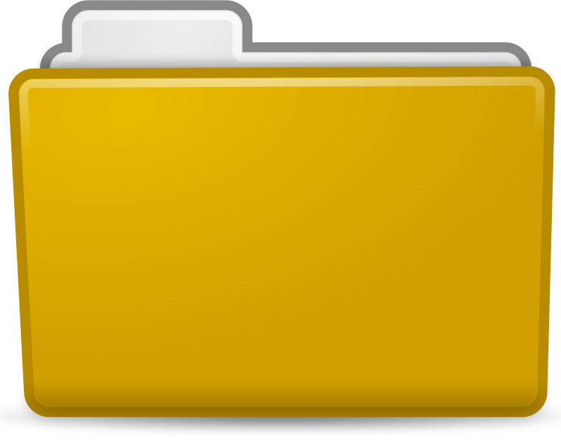 Yellow Folder Icon