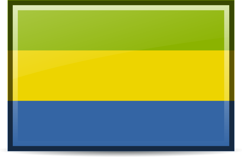 flag gabon