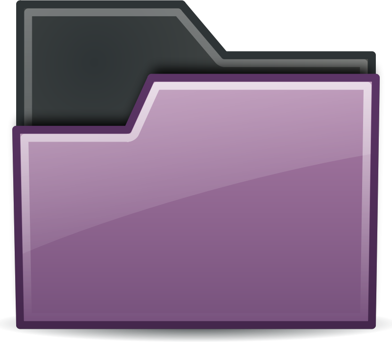 folder violet