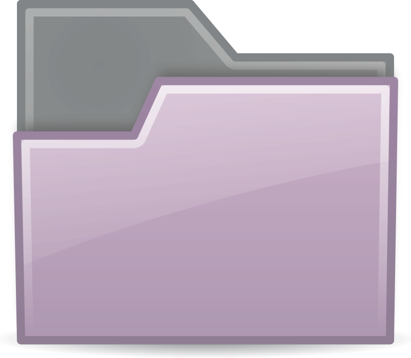 folder violet