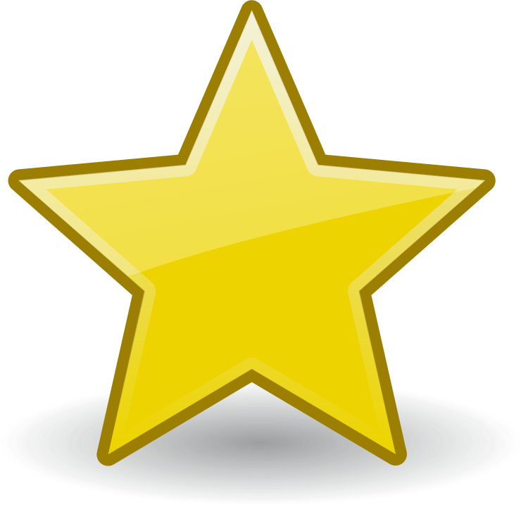 Gold Star - Openclipart