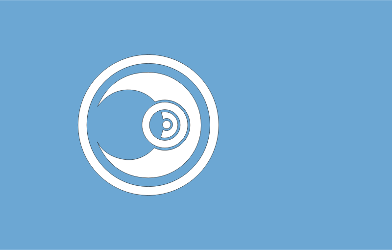 Flag of Meiwa, Gunma