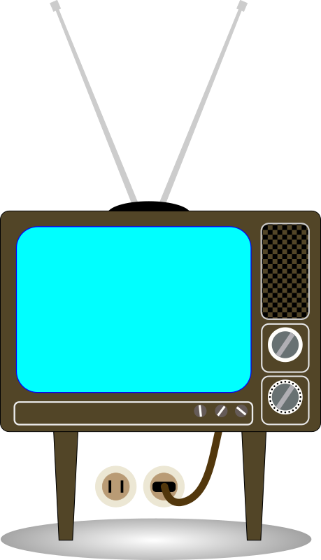 old tv set