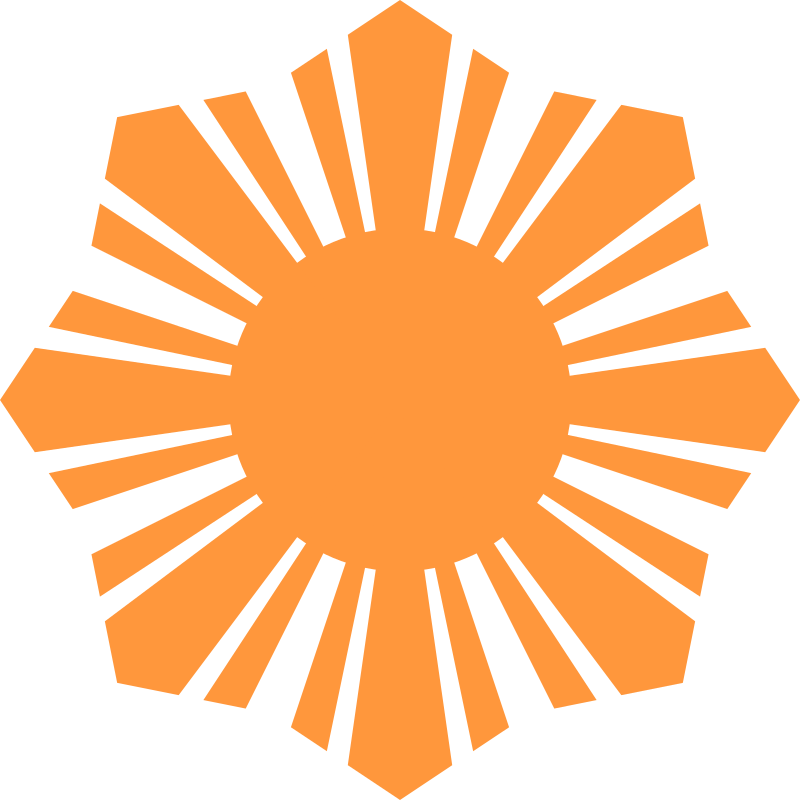 Sun Symbol Orange