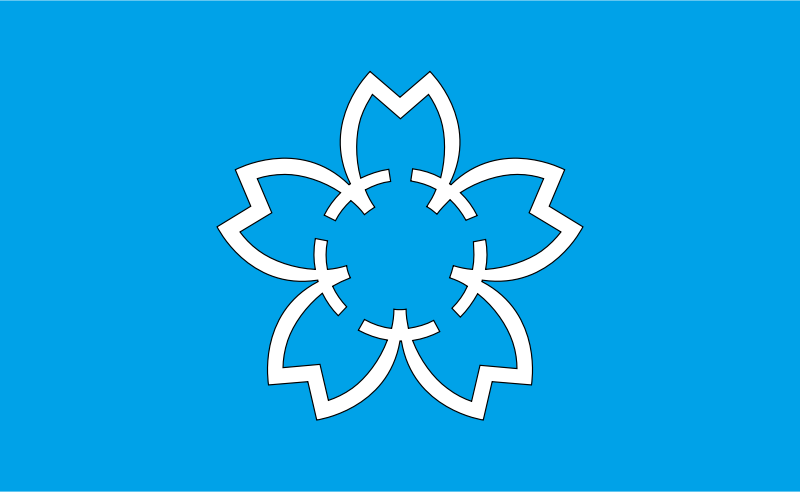 Flag of Omama, Gunma