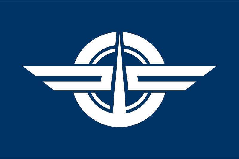 Flag of former Minakami, Gunma