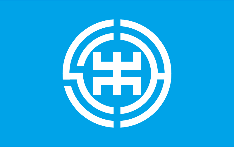 Flag of Kinoe, Hiroshima