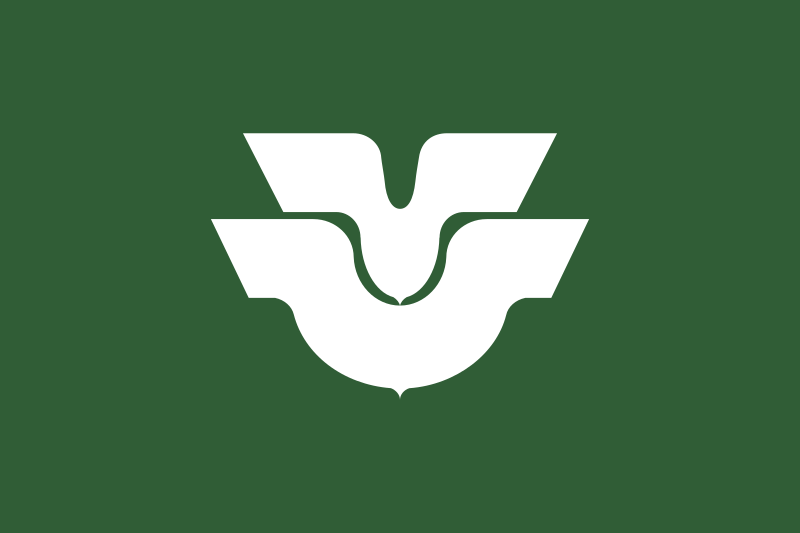 Flag of Higashihiroshima, Hiroshima