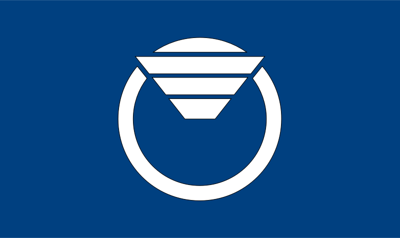 Flag of Mirasaka, Hiroshima
