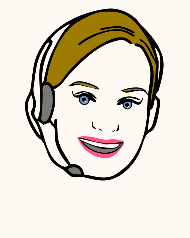 Face, Avatar, Woman, Female, Headset 1