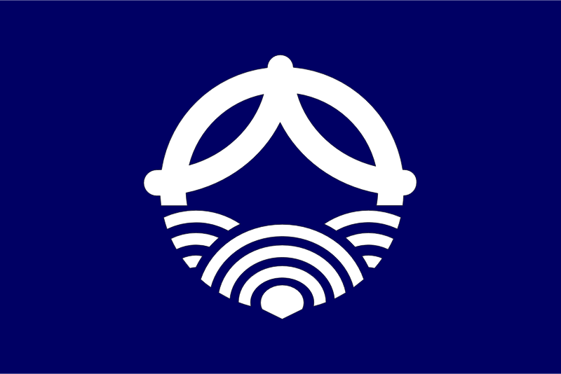 Flag of Uchinomi, Hiroshima