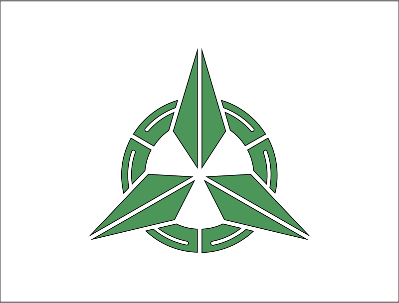 Flag of Takehara, Hiroshima