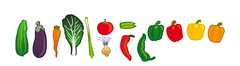 vegetables set