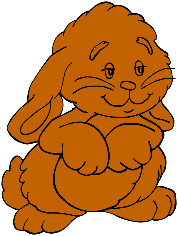 bunny outline