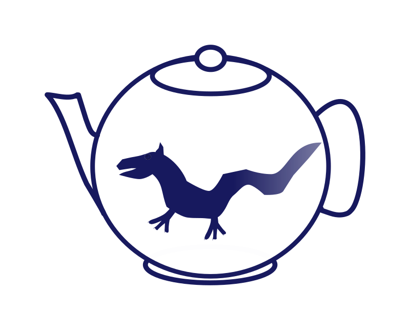 Thèière au dragon - Teapot with dragon