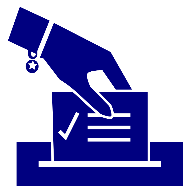 Ballot - Woman's Hand