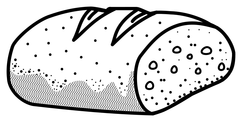 bread - lineart