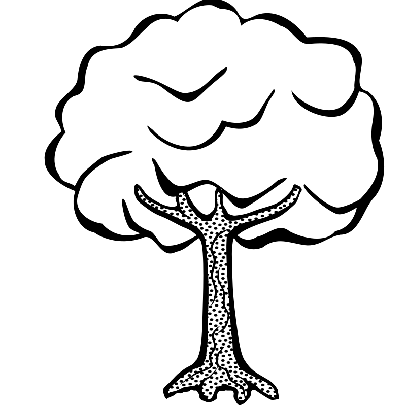 tree - lineart