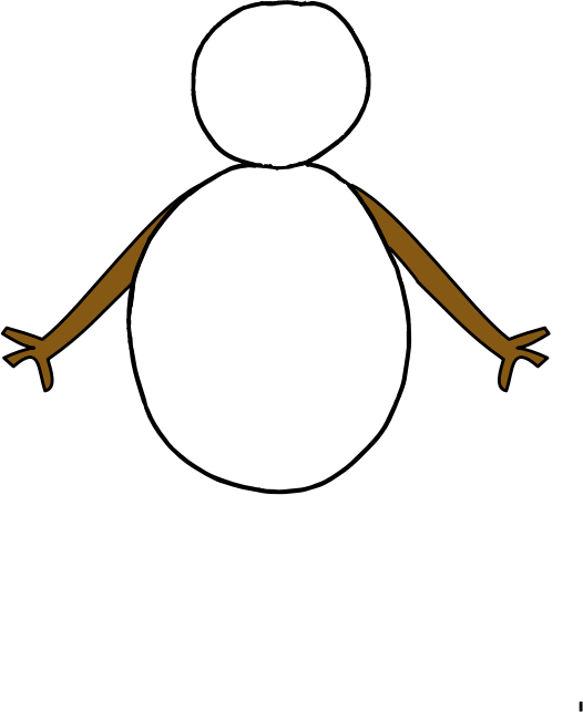 simple snowman