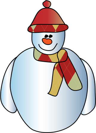 Happy snowman