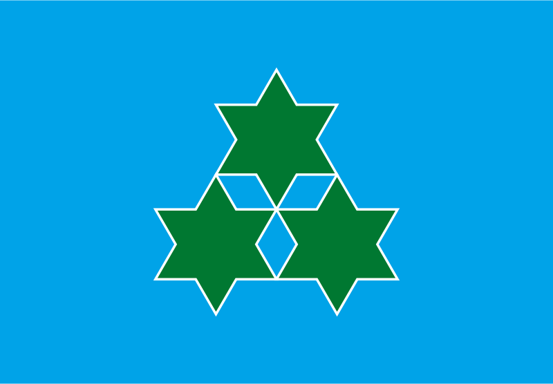 Flag of former Mori, Hokkaido