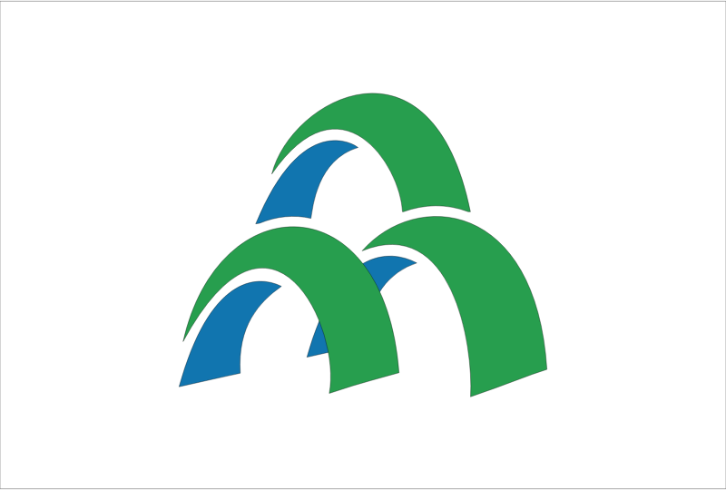 Flag of Mori, Hokkaido