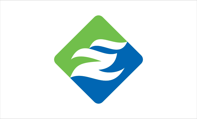 Flag of Esashi, Soya, Hokkaido