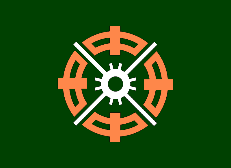 Flag of Churui, Hokkaido