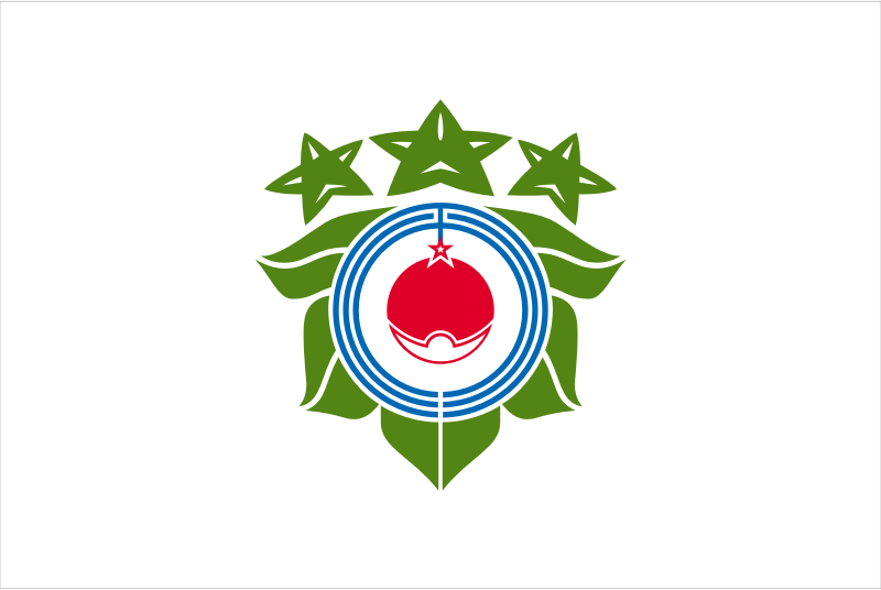 Flag of Biratori, Hokkaido