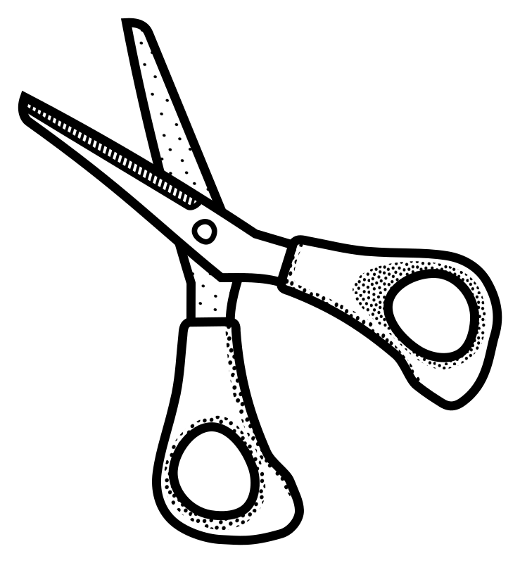 scissors-lineart