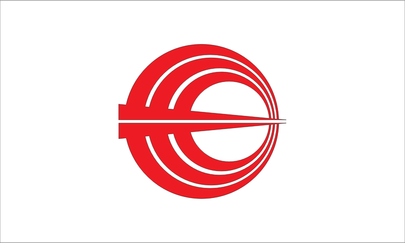 Flag of Oshamanbe, Hokkaido