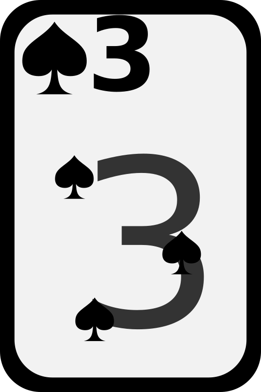 Three of Spades