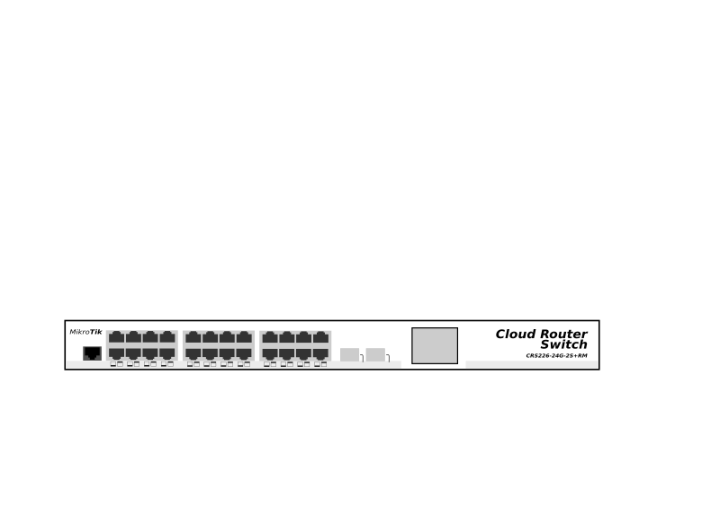 Routerboard CRS226 (Mikrotik)