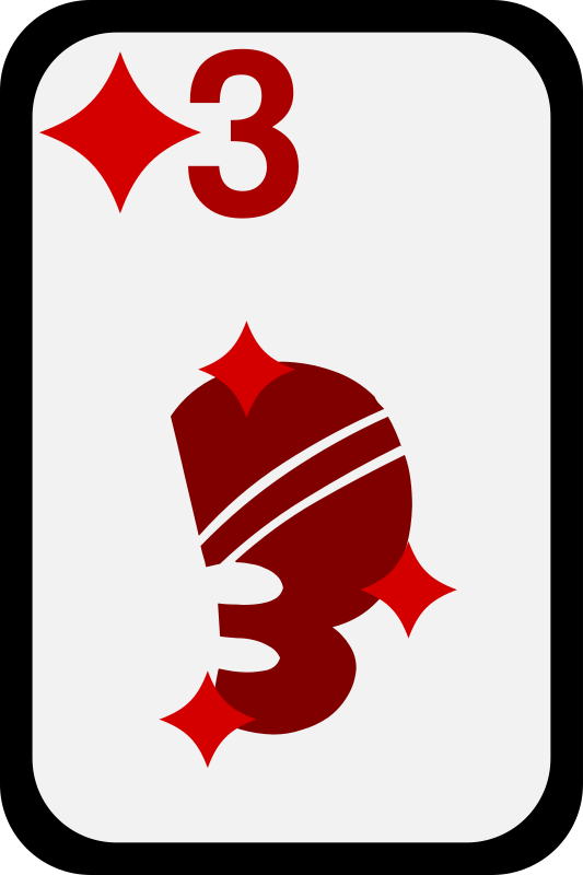 Three of Diamonds