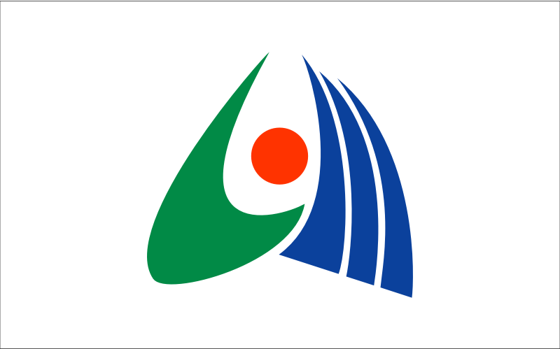Flag of Mukawa, Hokkaido