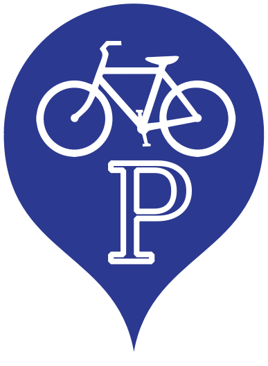 Bike parking sign