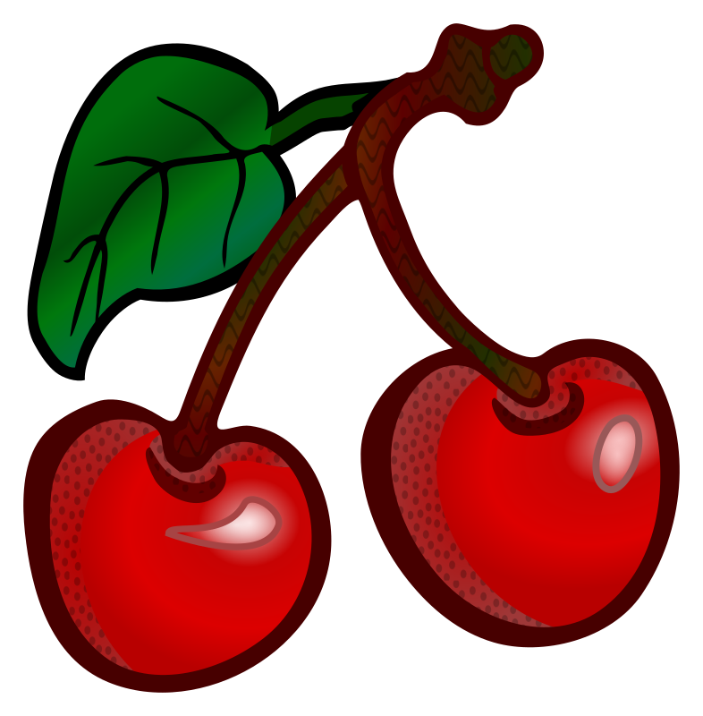 cherries - coloured