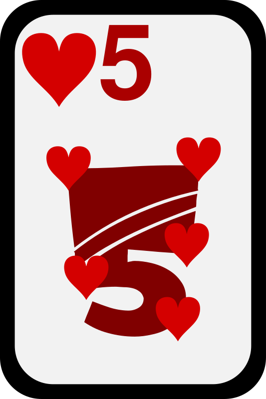 Five of Hearts