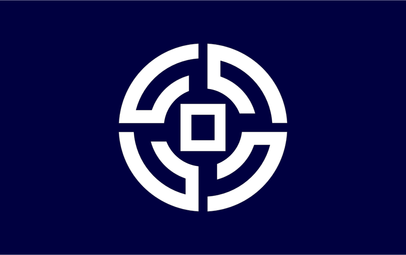 Flag of Kushiro-town, Hokkaido