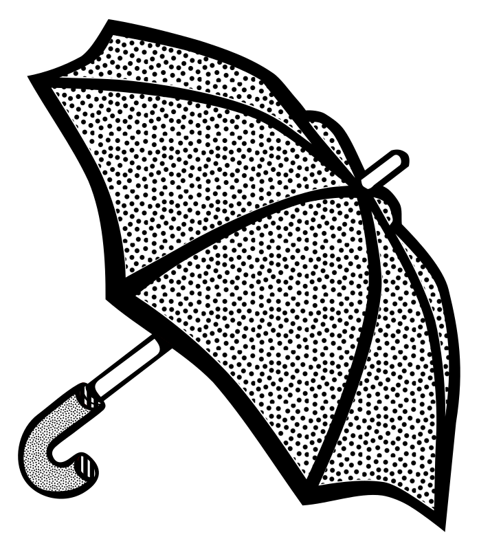 umbrella - lineart