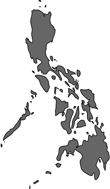 Philippine Map Simplified - Openclipart