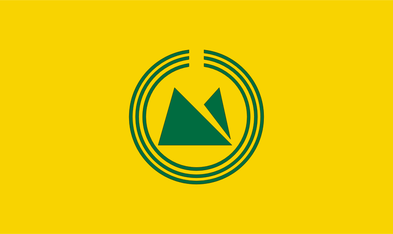 Flag of Kamikawa, Hokkaido