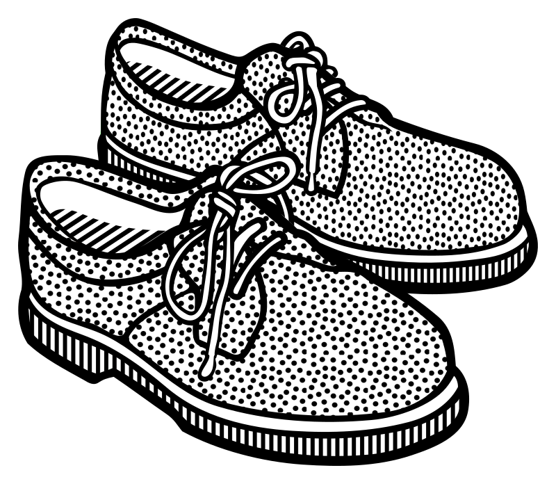 shoes - lineart