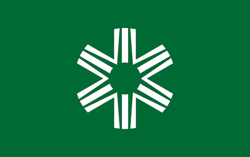 Flag of Rusutsu, Hokkaido